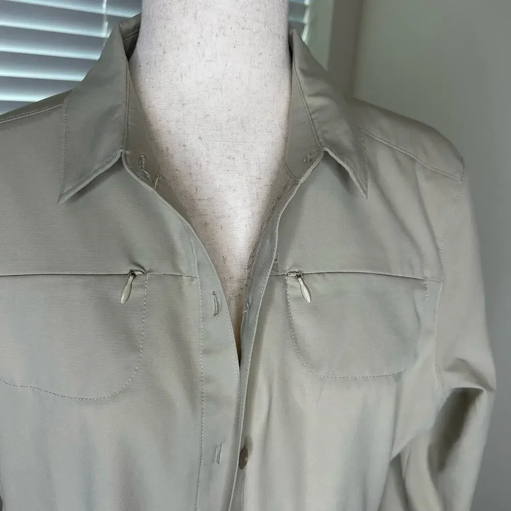 REI Women's Size Large Hiking Button Up Shirt